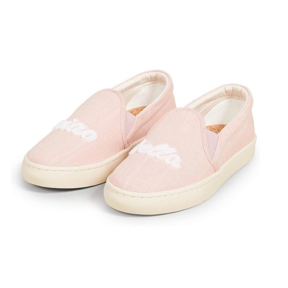 New!! Soludos Ciao Bella Slip-On Sneaker Dusty Rose - Picture 2 of 9